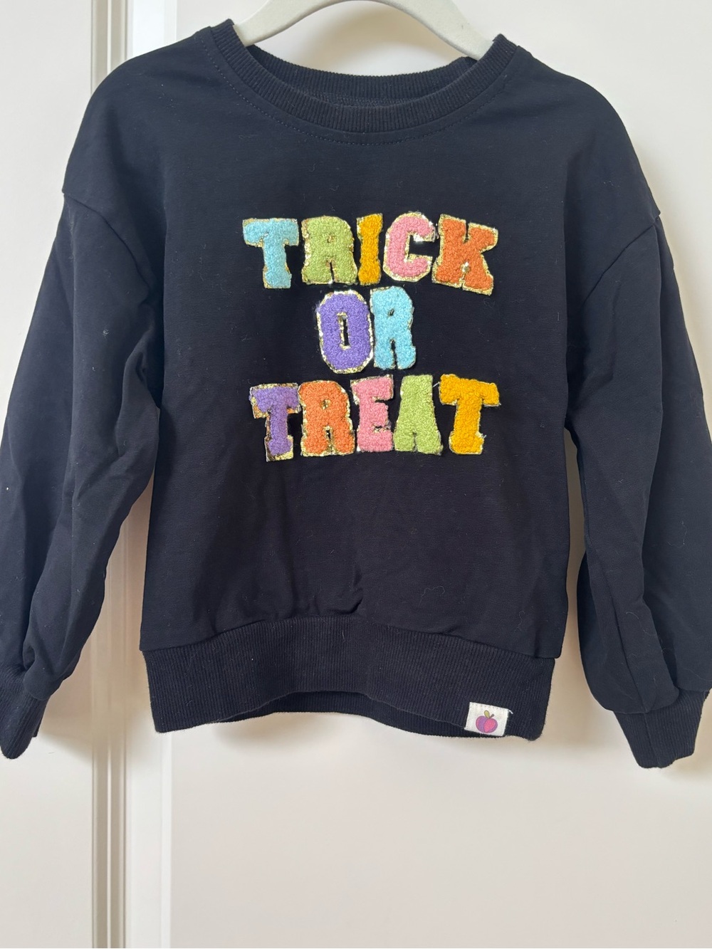 Cheeky Plum Trick or Treat Sweater - Size 3T